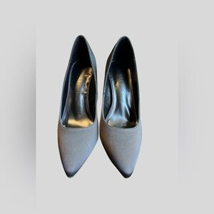 Black Satin dress Pumps